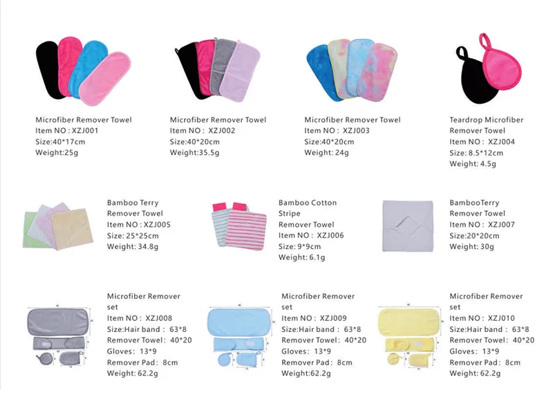 Microfiber Reusable Cleaning Rounds SPA Beauty Pads Make up Remover Headband