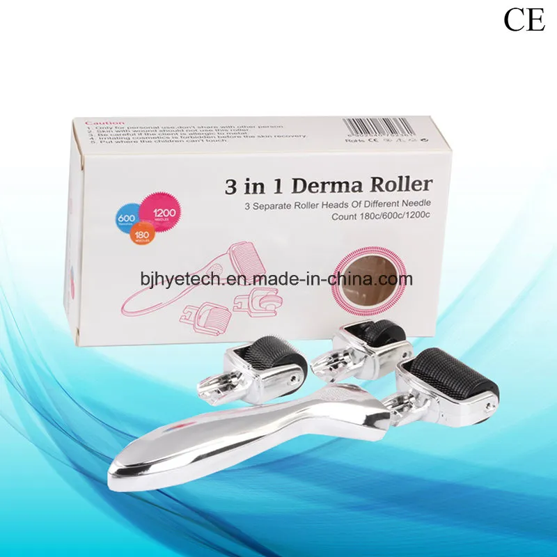Microneedle System Derma Roller 3 in 1 Skin Care Tool for Sale
