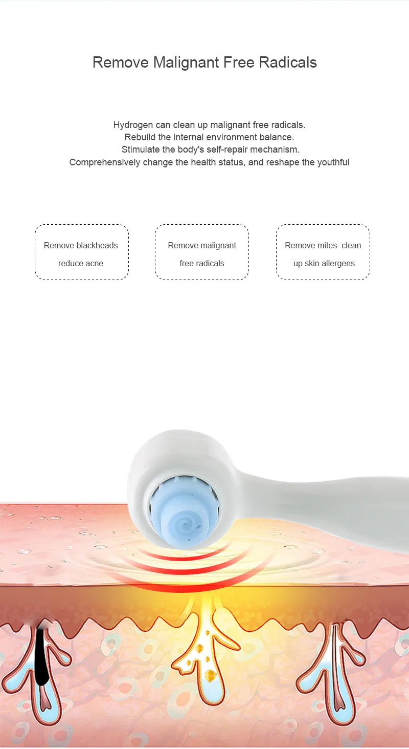 Multi-Functional Facial Tool Remove Blackheads Mini Hydrogen Bubbles Beauty Equipment