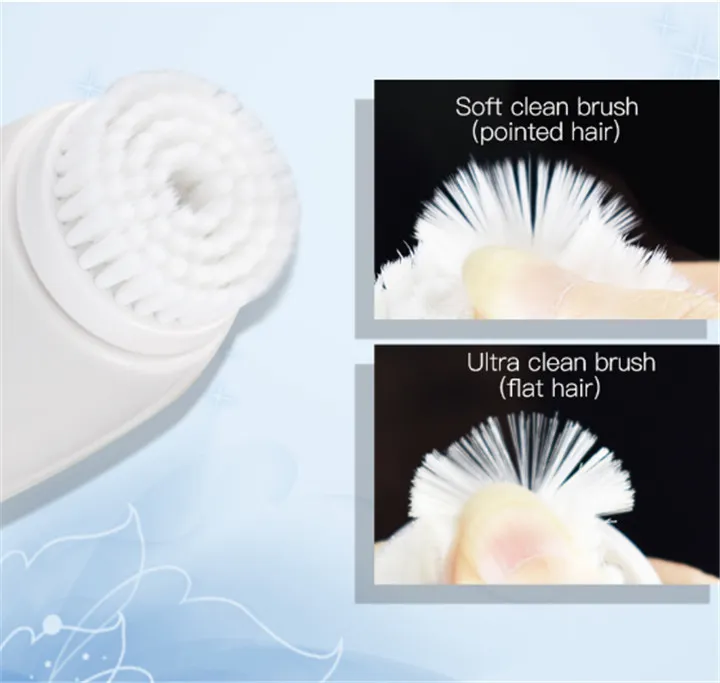 Multifunction Electric Beauty Face Facial Cleansing Cleanser Spin Brush