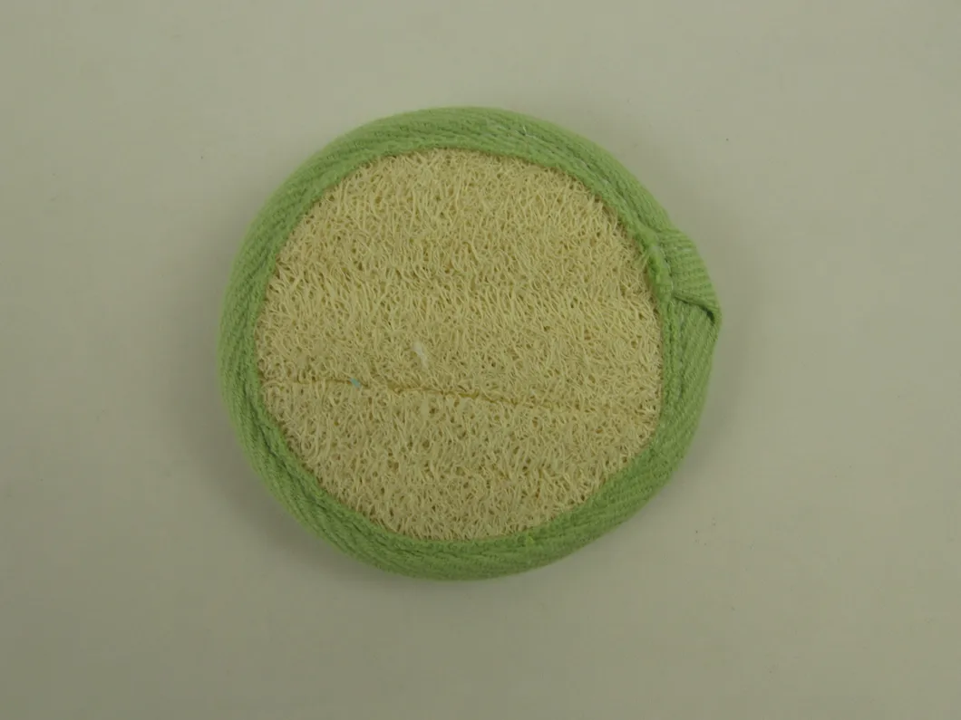 Natural Loofah Round Facial Deeply Exfoliating Cleaning Face Pad