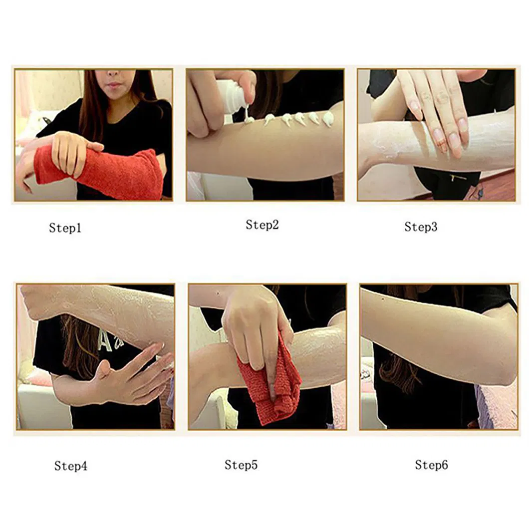 New Customized Legs Armpits and Privates Hair Remove Cream