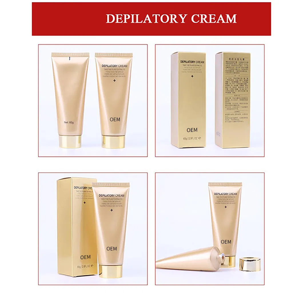 New Customized Legs Armpits and Privates Hair Remove Cream