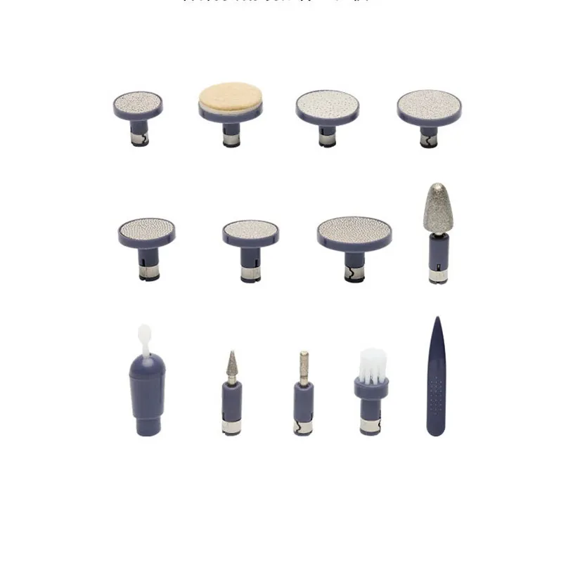 New Multifunctional Electric Nail Polisher, Nail Trimming and Polishing Tool Set, Decoration Foot Device, Dead Skin File FF7109