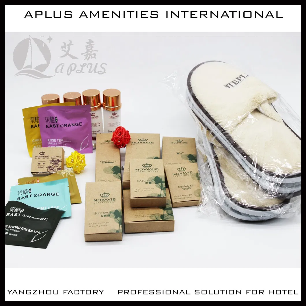 New Personalized Hotel Cosmetic Amenities