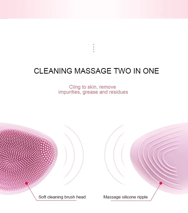 No. 1 Seller Silicone Cleanser Wash Face Machine Cleansing Brush