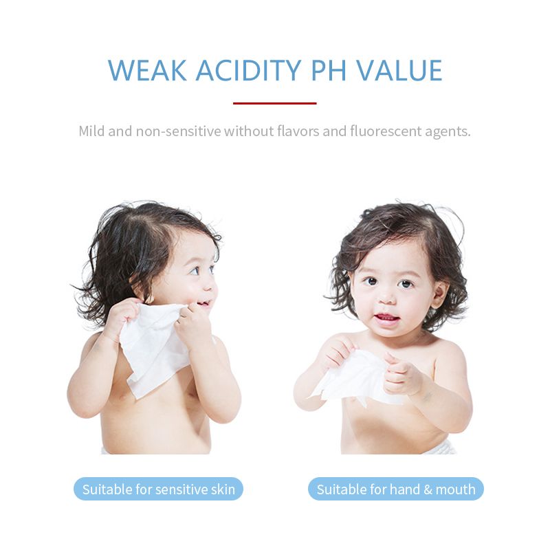 Organic Bamboo Eco-Friendly Baby Wet Wipe