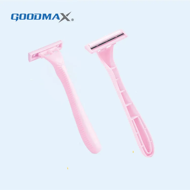 Plastic Handle Economy Three Blade Men Disposable Razor SL-3020tl