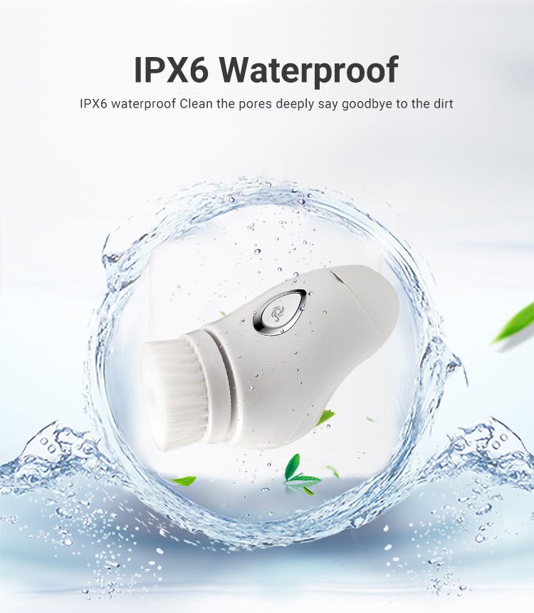 Portable Electric Cleanser Rechargeable Sonic Face Cleanser Facial Cleansing Brush