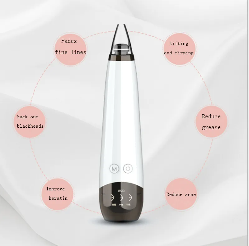 Portable Pore Clean Tool Kit Electric Vacuum Blackhead Remover for Men and Women