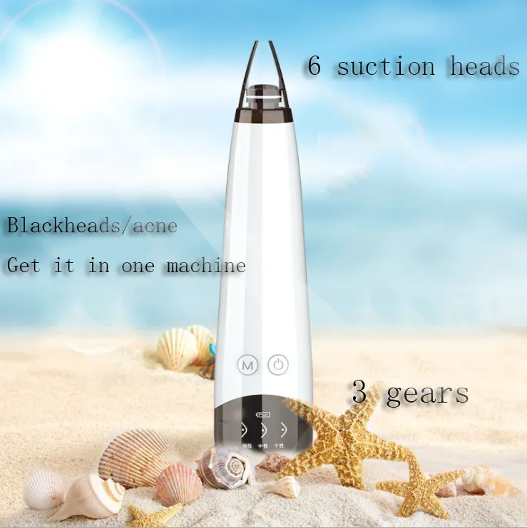 Portable Pore Clean Tool Kit Electric Vacuum Blackhead Remover for Men and Women