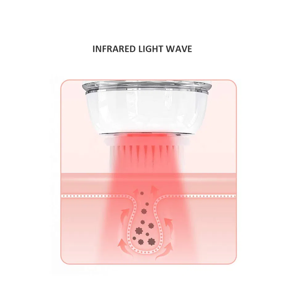 Private Label Facial Exfoliating Wireless Facial Cleansing Brush