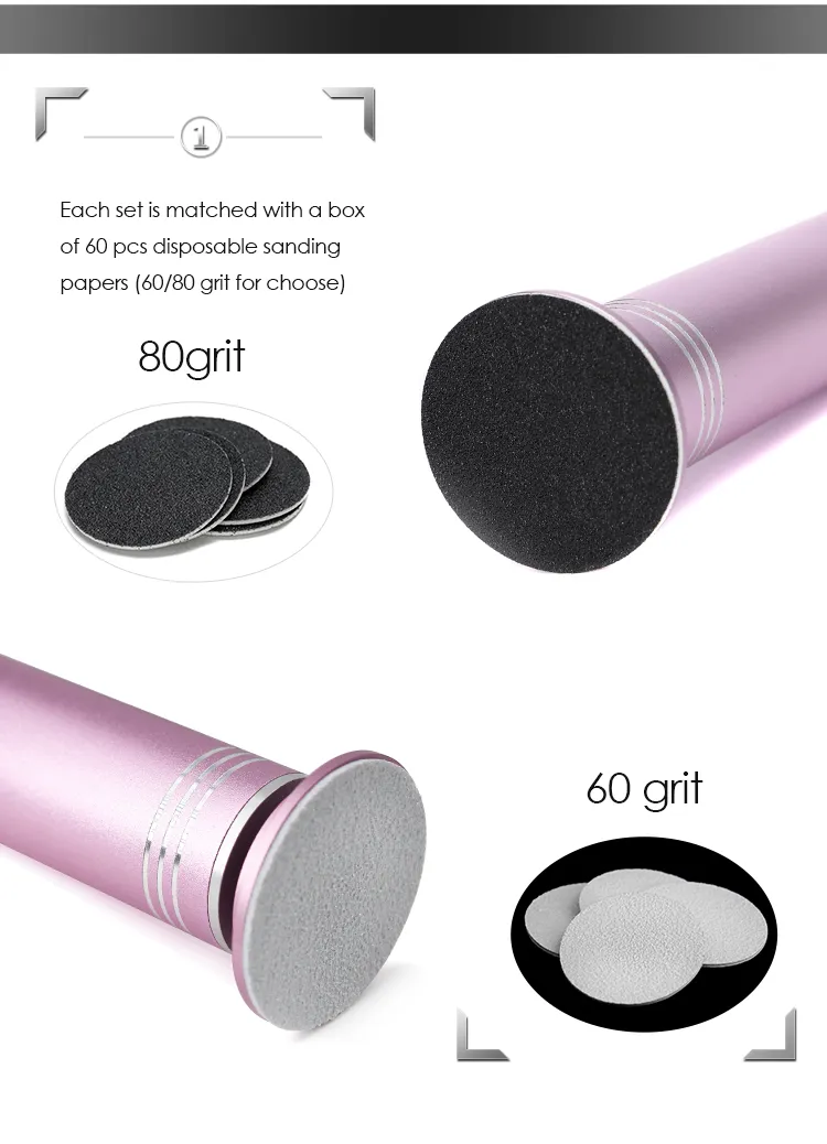 Professional Portable Electric Pedicure Foot Callus Remover as Seen on TV for Beauty Salon Use