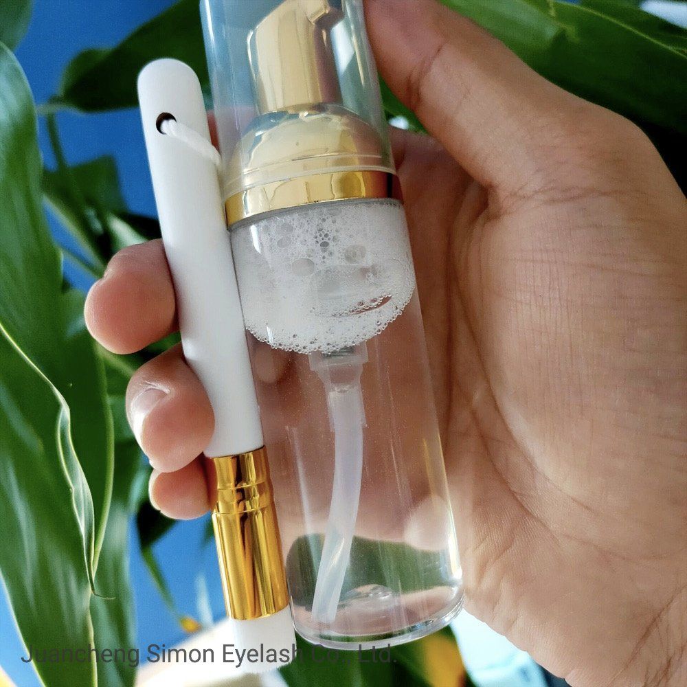 Professional Private Label 50ml Eyelash Liquid Cleanser Eyelash Wash