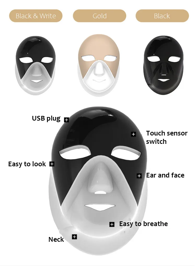 Rejuvenate Wrinkle Skin Tightening Acne LED Therapy Mask