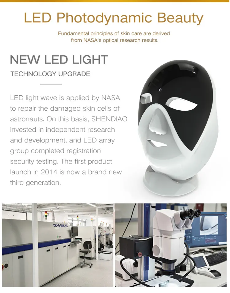 Rejuvenate Wrinkle Skin Tightening Acne LED Therapy Mask