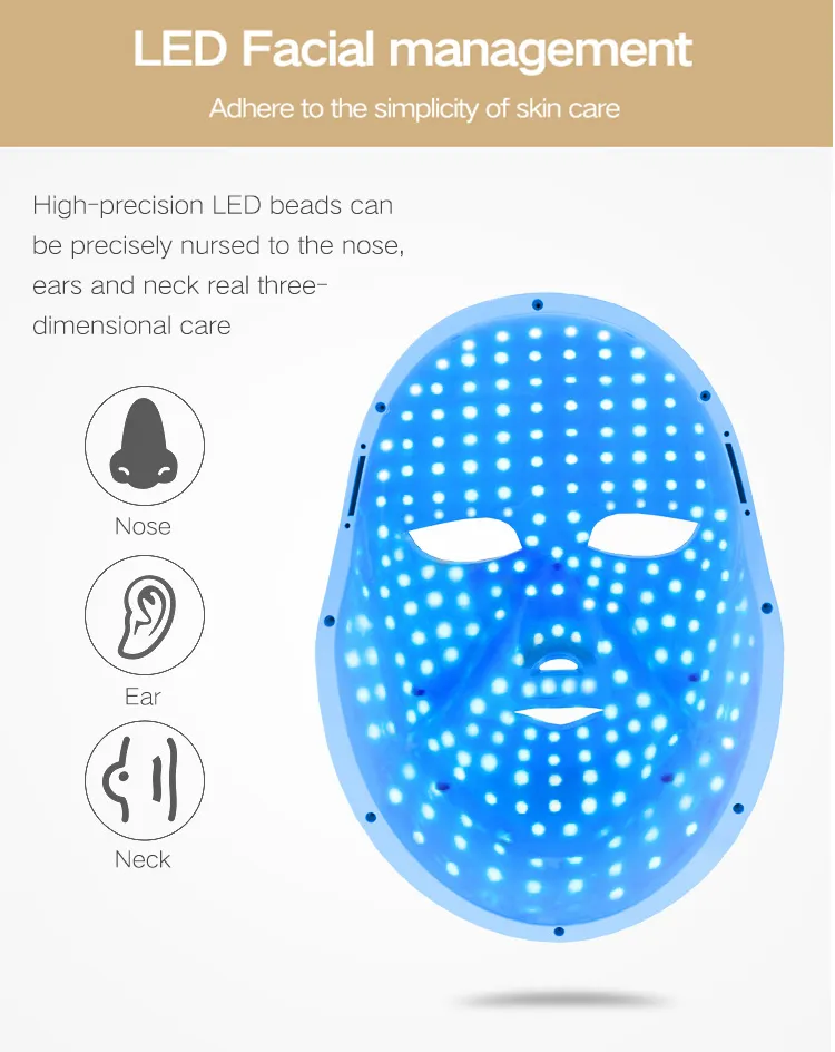 Rejuvenate Wrinkle Skin Tightening Acne LED Therapy Mask