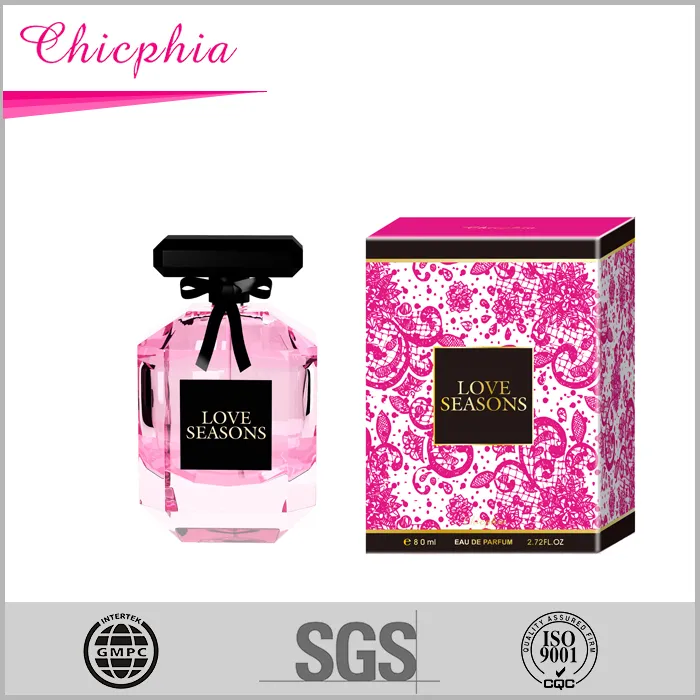 Round Glass Bottle Perfume for Women/Eau De Toilette