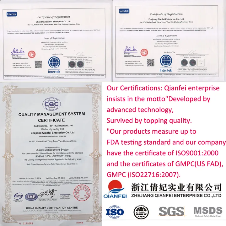 Round Glass Bottle Perfume for Women/Eau De Toilette