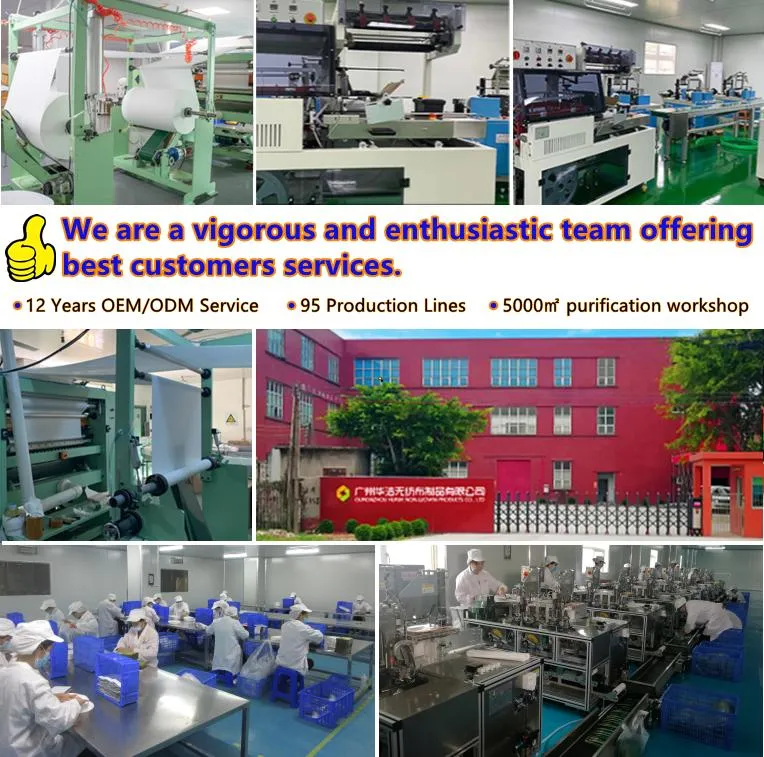 Safe Nonwovens Biodegradable Non-Irritant Makeup Remover Cleaning Disinfect Soft Dry Wet Baby Wipes with SGS TUV BV Certification