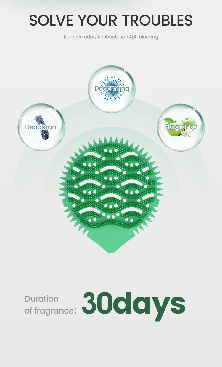 Saige Custom Logo Toilet Air Freshener Anti-Splash Urinal Screen