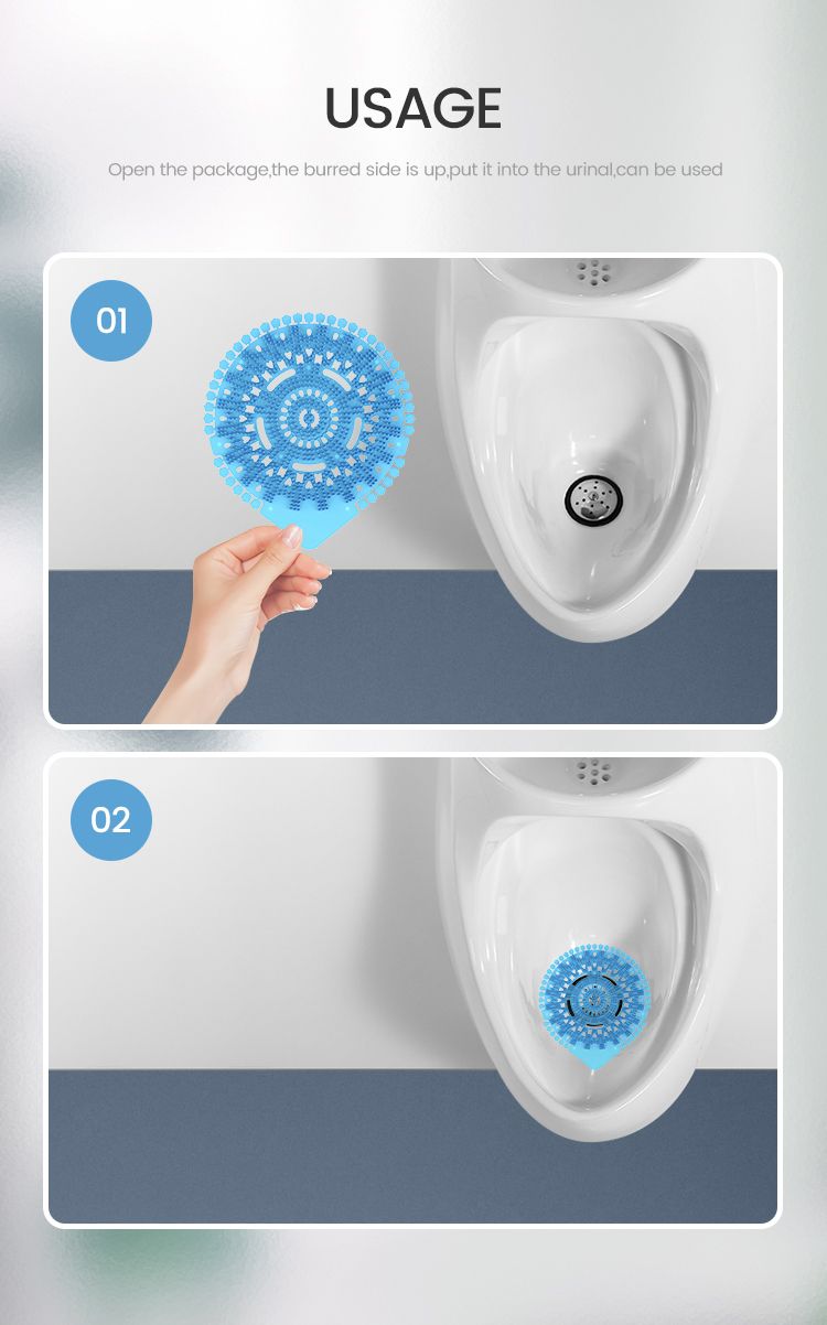 Saige Plastic Toilet Freshener Anti-Splash Urinal Block