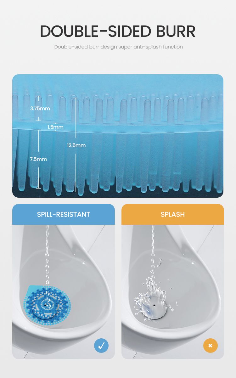 Saige Plastic Toilet Freshener Anti-Splash Urinal Block