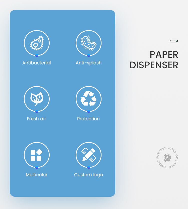 Saige Plastic Toilet Freshener Anti-Splash Urinal Block