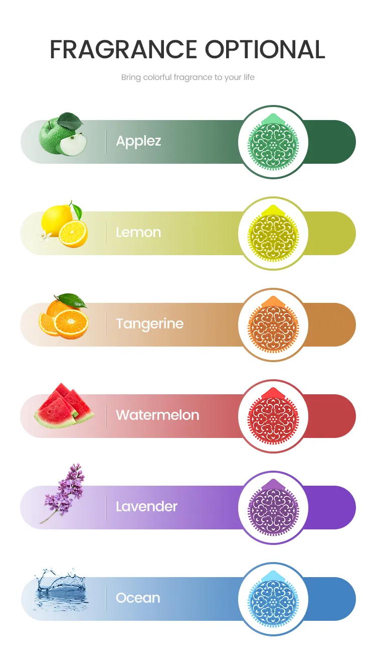 Saige Yellow Lemon Freshener Fragrance Toilet Urinal Screen Deodorizer