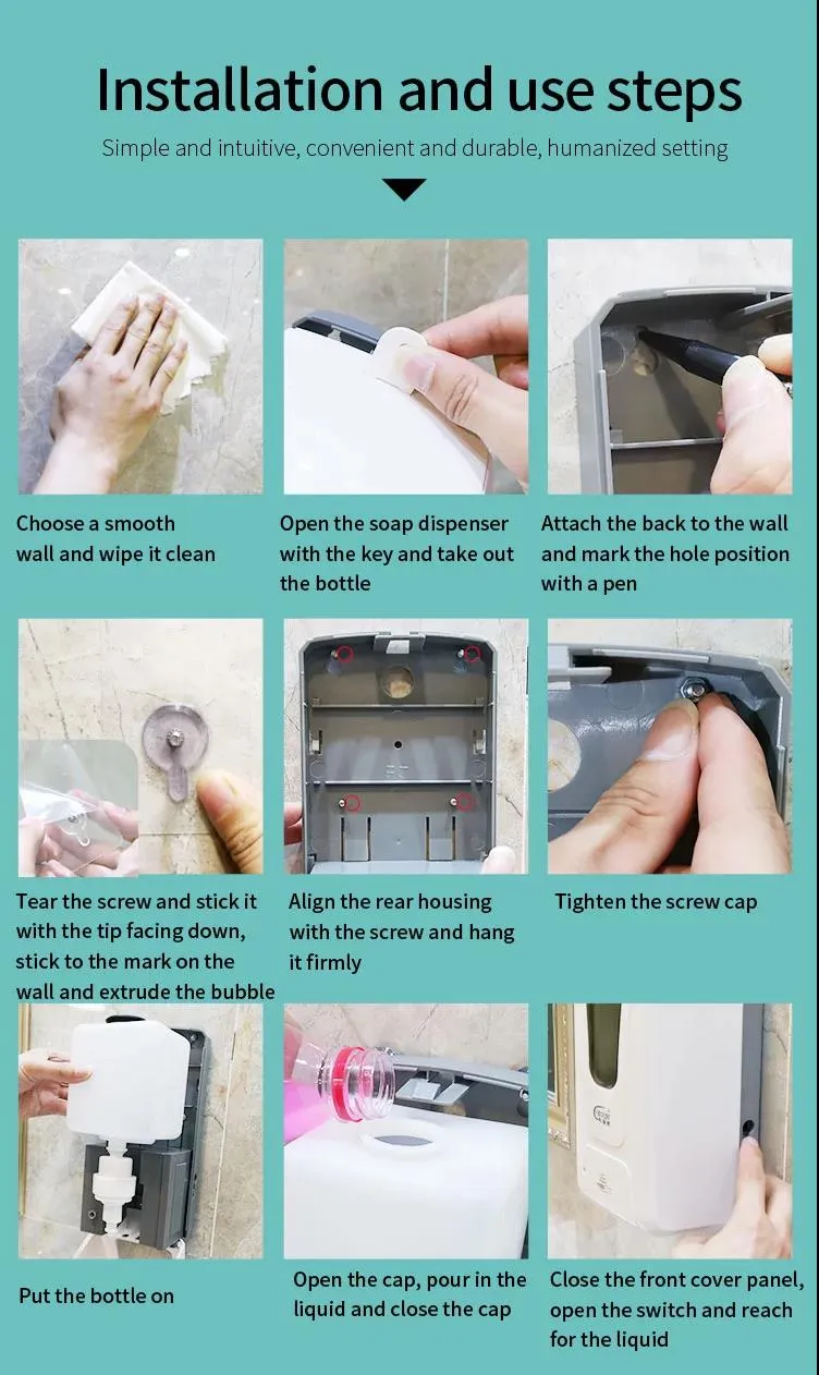 School Hotel Hospital Wholesale Wall Mounted Liquid Soap Dispenser Touchless Stainless Steel Floor Stand with Ad Board Automatic Hand Sanitizer Soap Dispenser