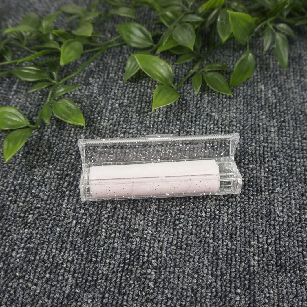 Shiny PVC Portable Roll Plastic Packaging Facial Blotting Paper Makeup