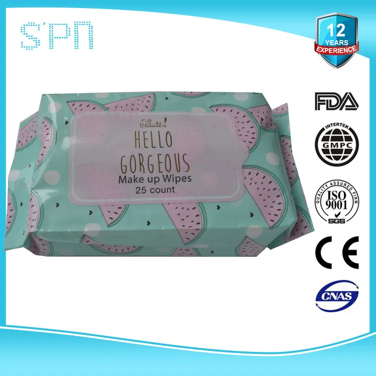 Special Nonwovens High Quality Hypoallergenic Super Soft Sensitive Facial Disinfect Soft Makeup Removing Cleaning Wet Tissue