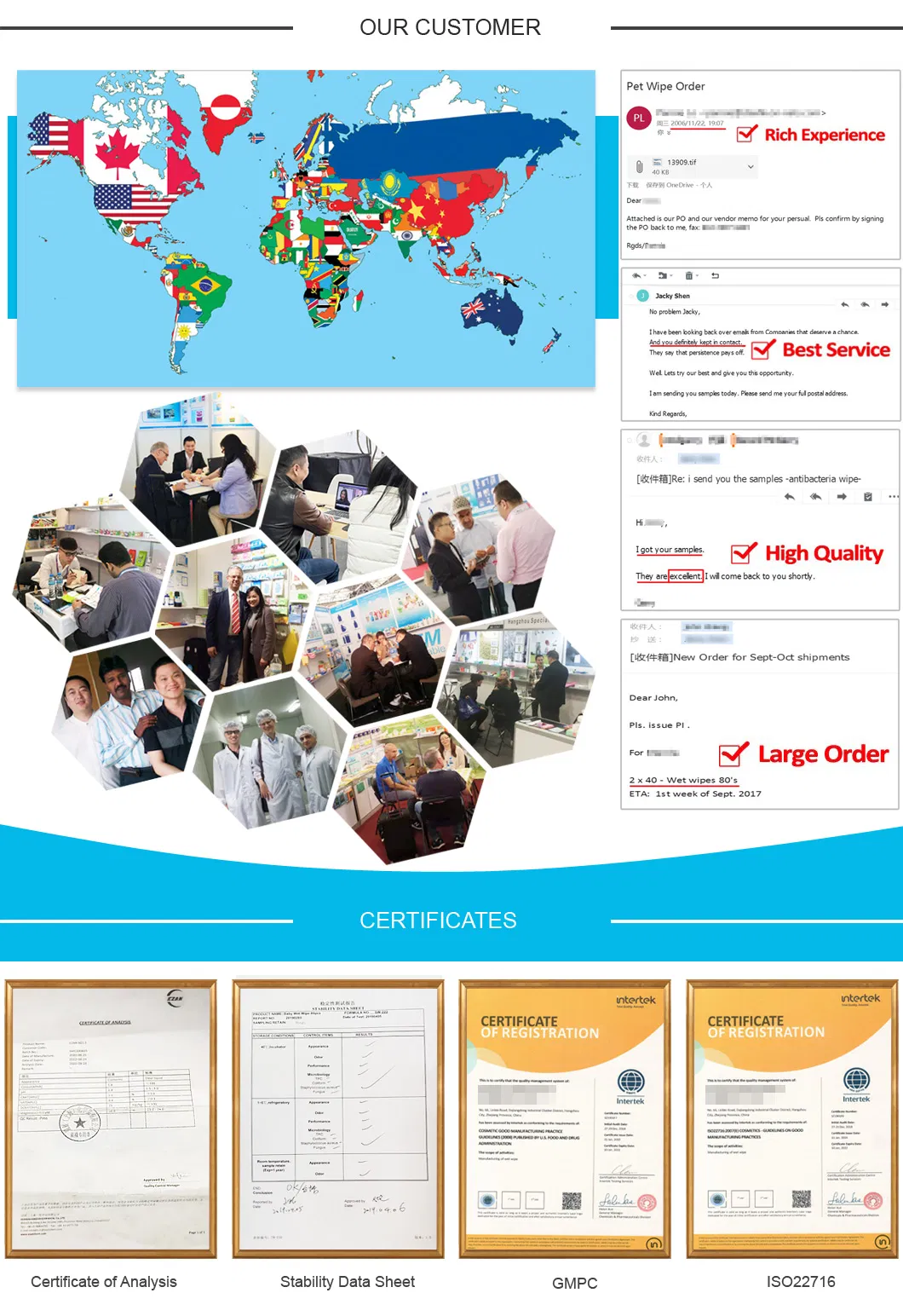 Special Nonwovens High Quality Hypoallergenic Super Soft Sensitive Facial Disinfect Soft Makeup Removing Cleaning Wet Tissue