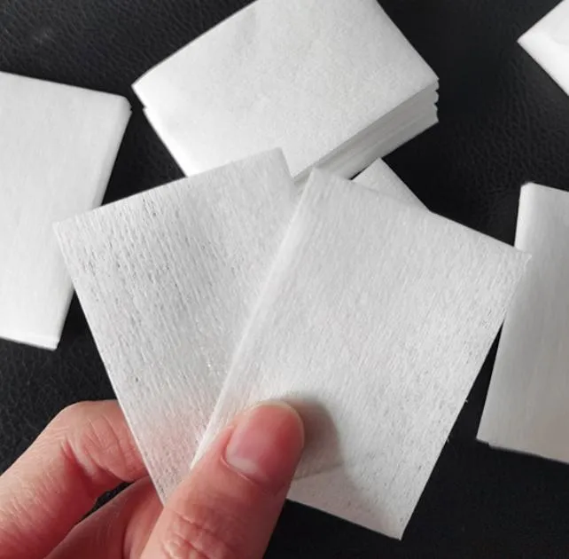 Special Nonwovens Water Biodegradable Cotton Bamboo Disinfect Soft Wet Unscented Nail Polish Remover Baby Wipes