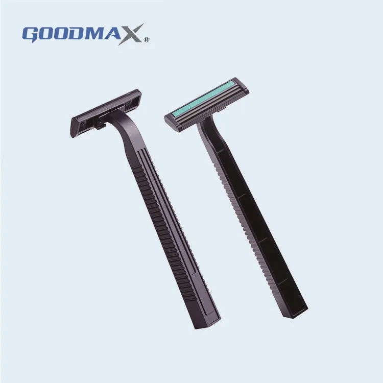 Twin Blade Disposable Razor for Lady with Long Handle