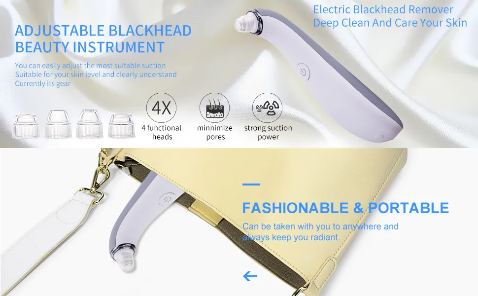 Vacuum Nose Facial Blackhead Remover for Beauty