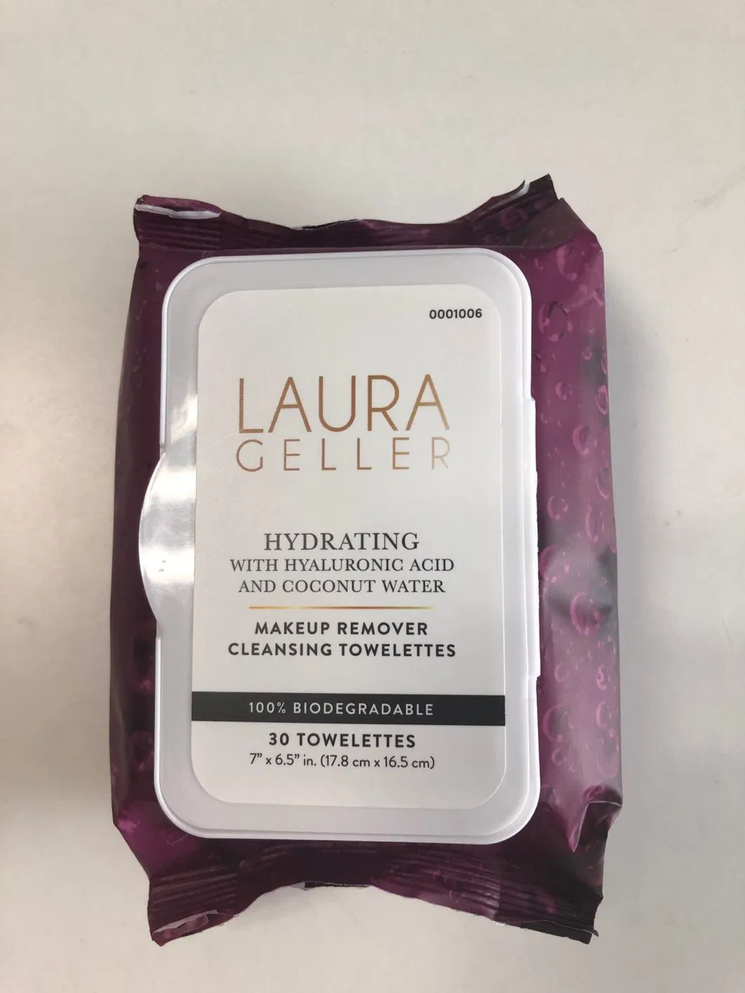 Waterproof Oil Free Sensitive Skin Unscented Faces Makeup Remover Wipes