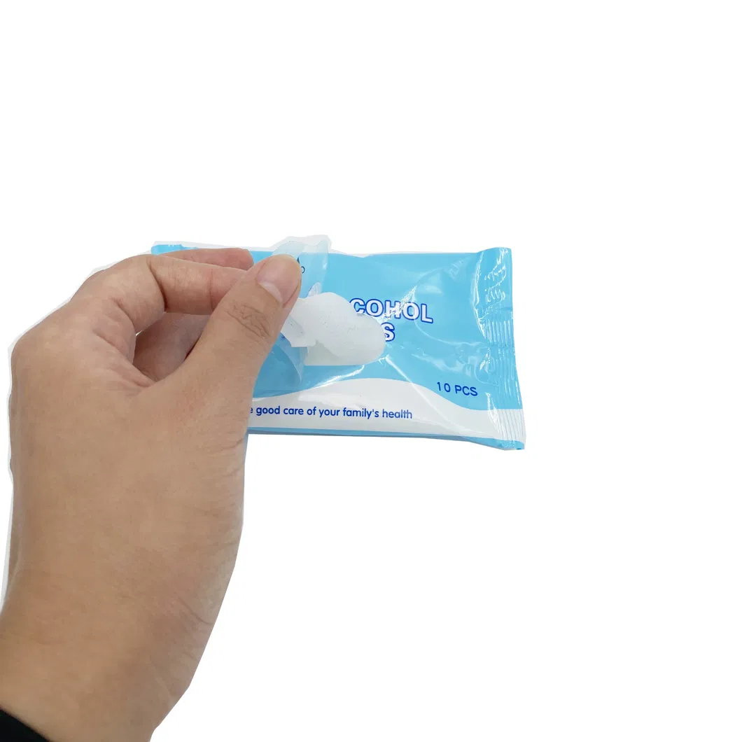 Wet Antibacterial Wipes 75% Alcohol Effective Sterilization Wet Tissues Kills 99.9% Germs