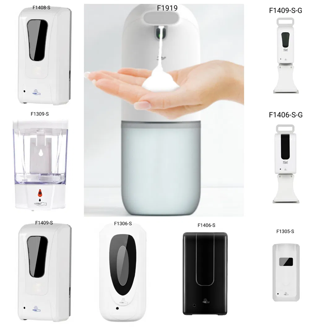Wholesale 1200ml Hotel Hospital Wall Mounted Liquid Soap Dispenser Touchless Stainless Steel Floor Stand with Ad Board Automatic Hand Sanitizer Soap Dispenser