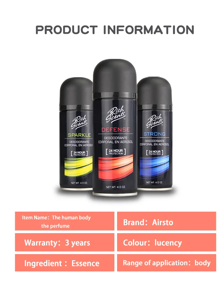 Wholesale Bulk Supply Strong Fragrance Body Spray Deodorant Body Perfume