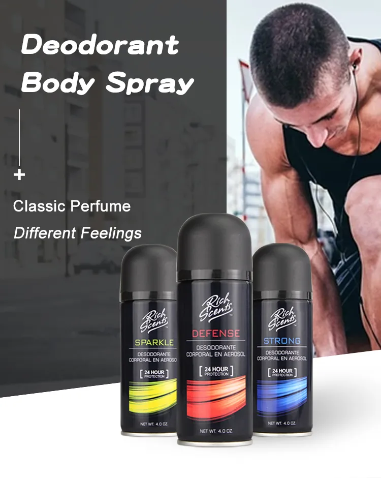Wholesale Bulk Supply Strong Fragrance Body Spray Deodorant Body Perfume