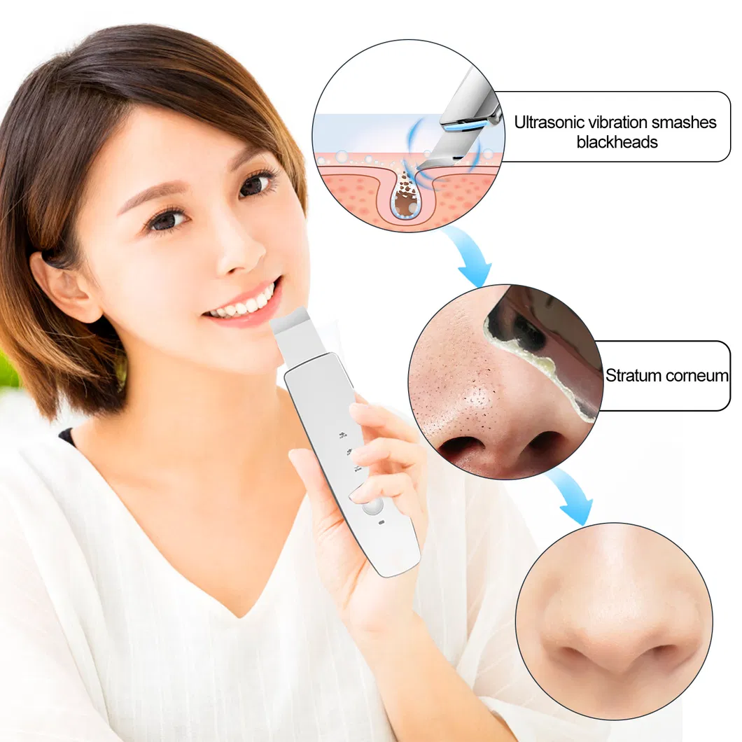 Wholesale Ultrasonic Skin Scrubber Multi-Functional Beauty Equipment for Women Home Use Dead Skin Blackhead Remove