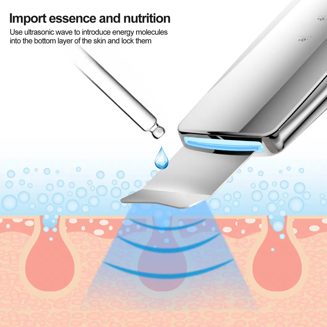 Wholesale Ultrasonic Skin Scrubber Multi-Functional Beauty Equipment for Women Home Use Dead Skin Blackhead Remove